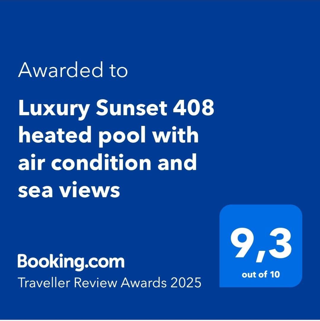 Luxury Sunset 408 Heated Pool With Air Condition And Sea Views Costa Adeje  Kültér fotó